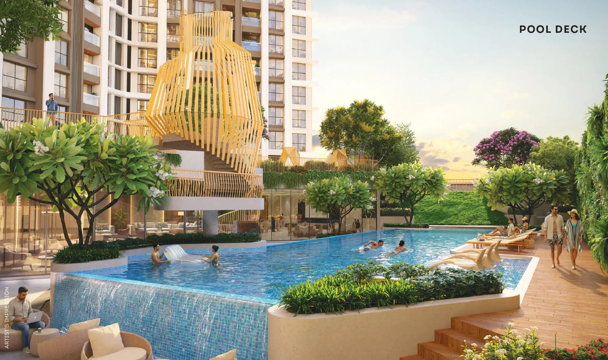 Raymond District 9 Infinity Pool